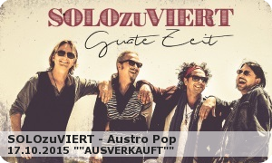SOLOzuVIERT Austro Pop 2015